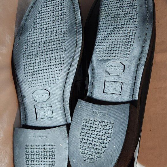 Altama dress oxford Vibram sz 11 E black patent leather VGUC main image 5